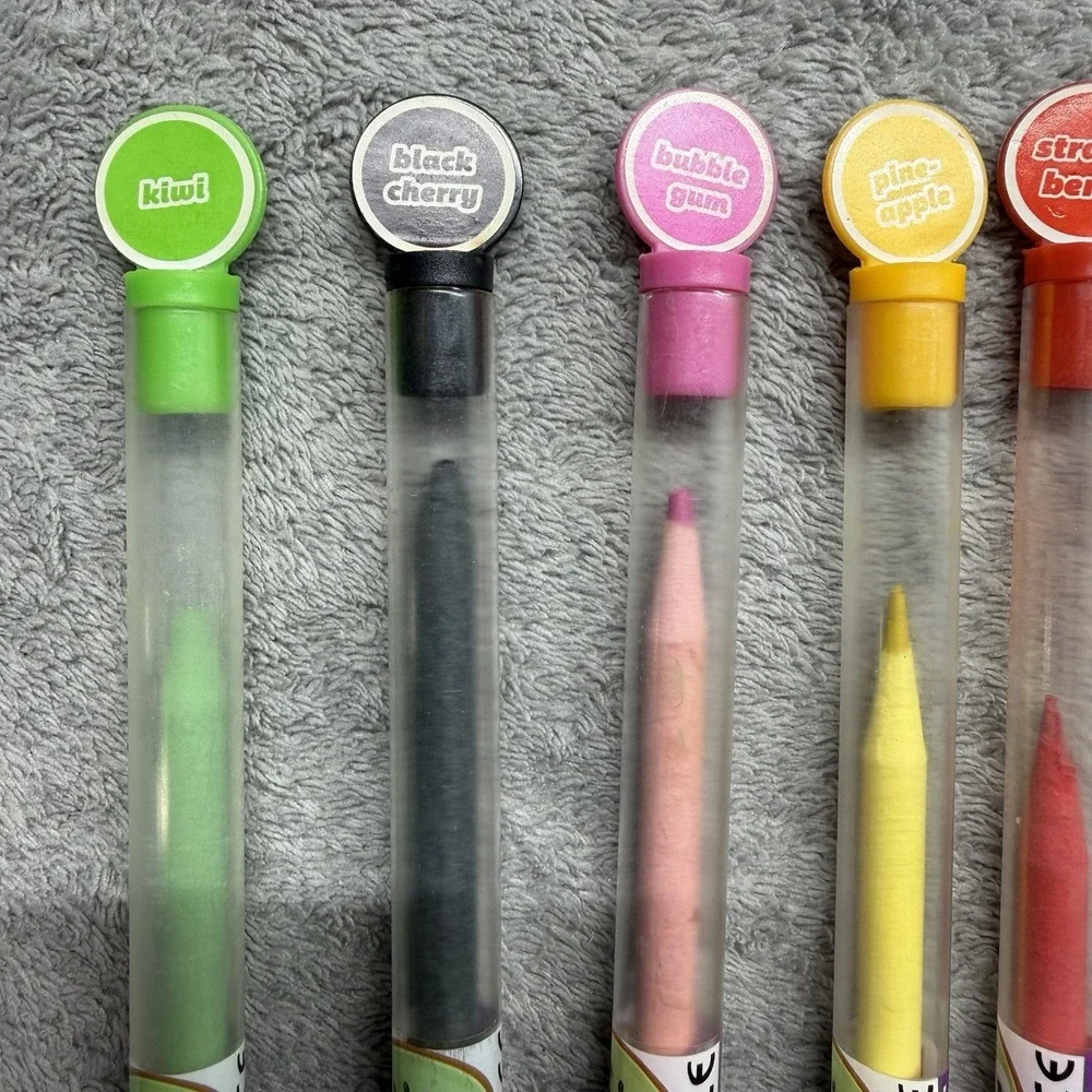 8 Smencils Scented Pencils #2 HB Recycled With Tubes School Supplies
